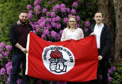 Foto/von links: Jannes Tilicke, Alica Schömer, Max Louis Holzkamp