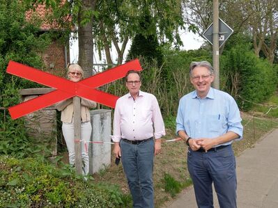 Birgit Härtel, Reinhard Fromme und Achim Post