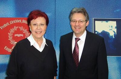 Heidemarie Wieczorek-Zeul mit Achim Post