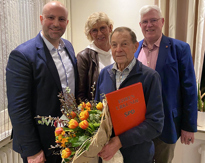 v.L.: Ali Dogan, Christina Weng, Bruno Hölscher, Peter Bernard