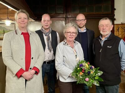 Von Links: Henrike Diestelhorst, Olaf Winkelmann, Angela Lück, Christian Obrok, Reinhard Scheer