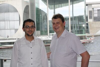 Mevlüt Özev mit Stefan Schwartze (MdB/SPD)